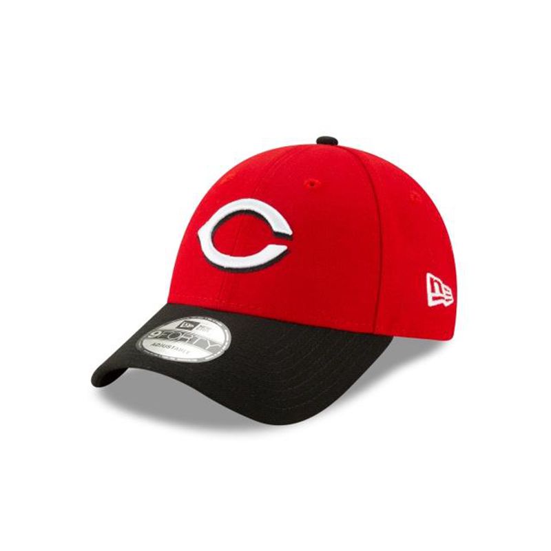 MLB Cincinnati Reds The League 9Forty Adjustable (EQU6356) - Red New Era Caps